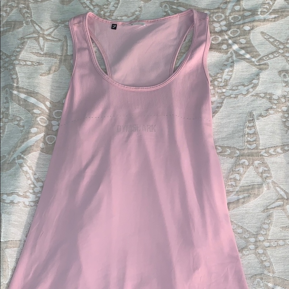 Gymshark Breeze Lightweight Seamless Vest in Pink